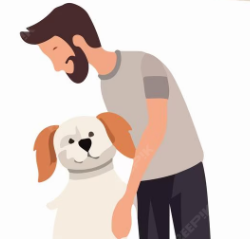 Perro en observación individual en escuelita canina en GBA Sur Eden Perruno